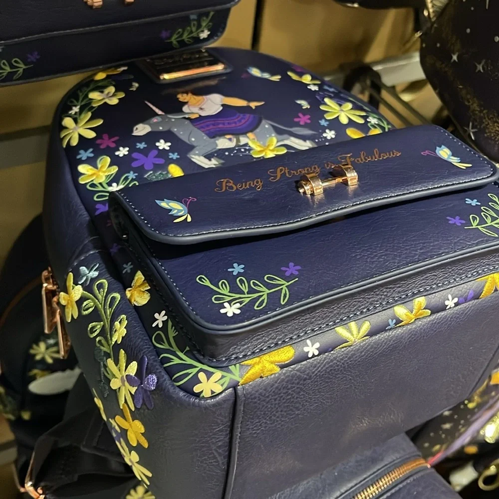 Disney Parks Loungefly Luisa Madrigal Encanto Mini Backpack New With Tag - Picture 7 of 16